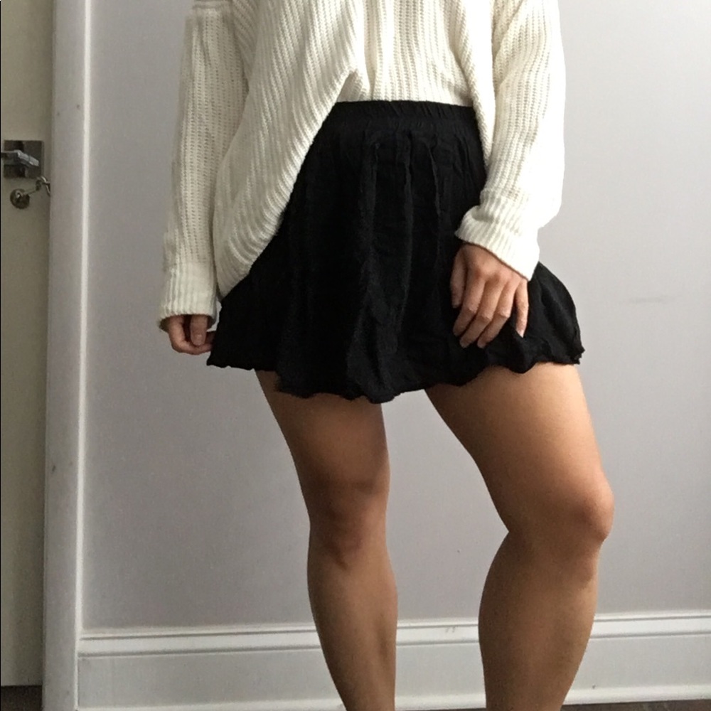 Brandy Melville Basic Black Skirt